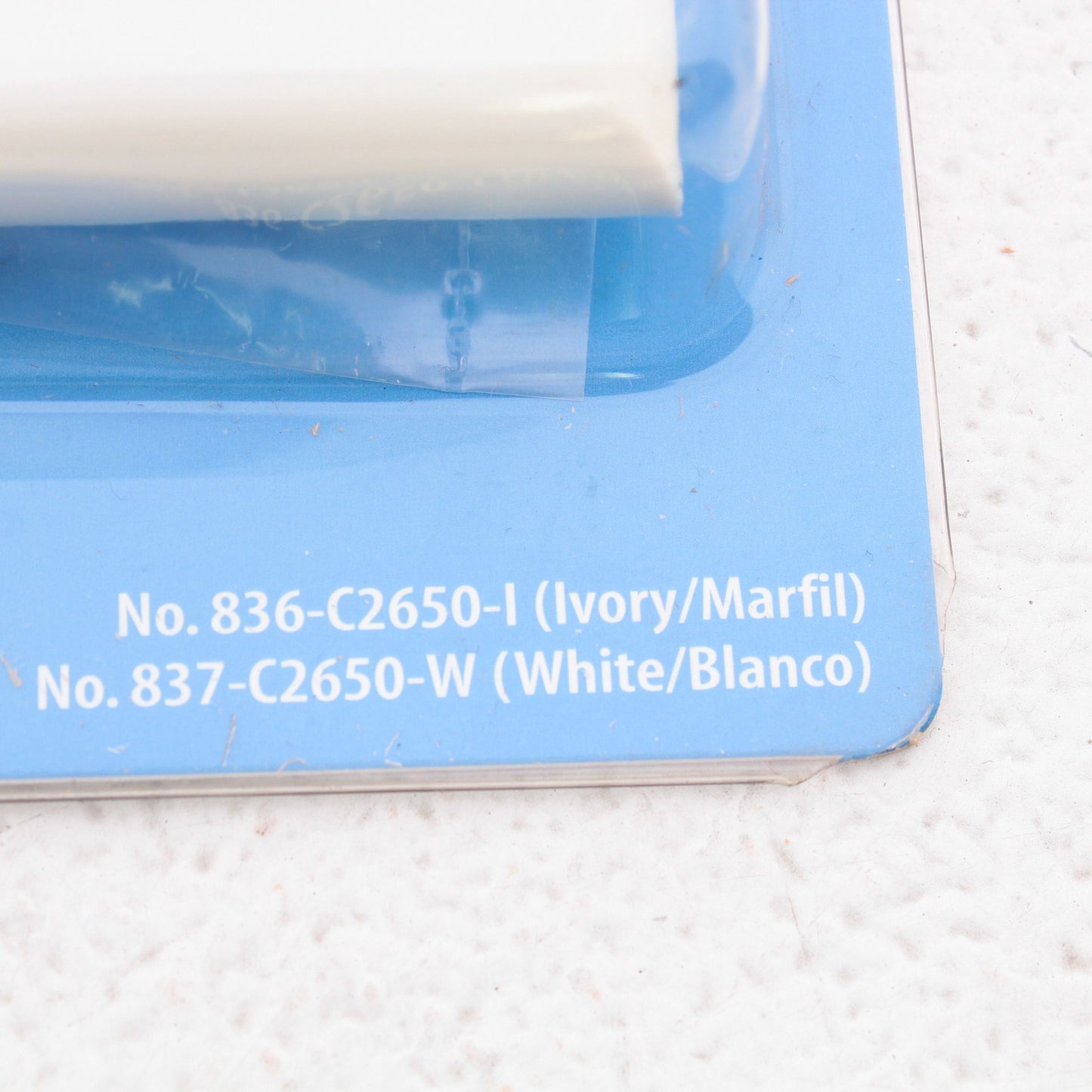 Leviton White TV/Phone Jack Plate Coax CATV 6-Wire C2650-W