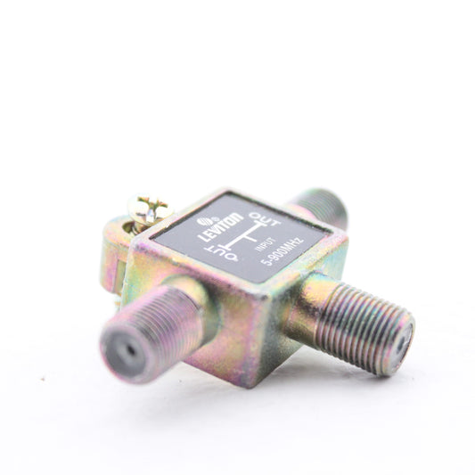Leviton C5002 900 MHz 2-Way Video Distribution Splitter Dual 75-Ohm Output