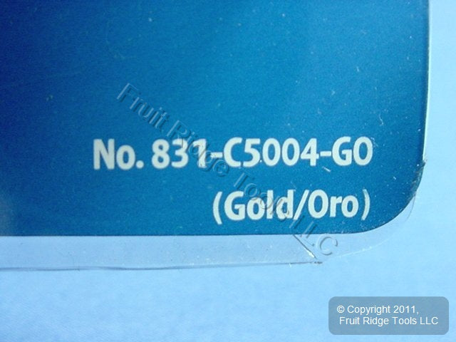 Leviton 900 MHz Leviton GOLD Plated 4-Way Video Distribution Splitter C5004