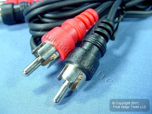 Leviton 3ft Audio Stereo Video Dub Transfer Patch Cable RCA Plug Shielded C5451