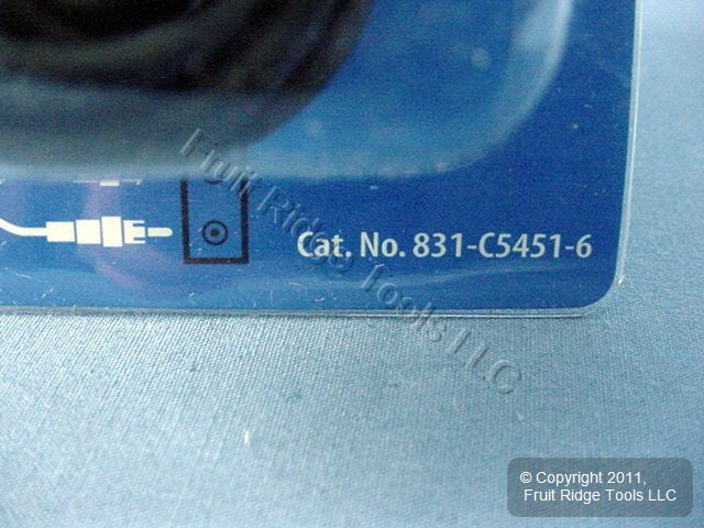 Leviton 6 ft Audio Stereo Video Transfer Patch Cable RCA Plug Shielded C5451-6