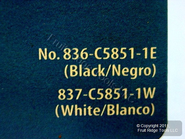 50 Leviton Black 18" Coaxial Video Cables RG59 C5851-1E