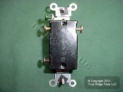 Leviton CS315-2 Brown 3-Way Commercial Grade Toggle Wall Light Switch 15A Bulk