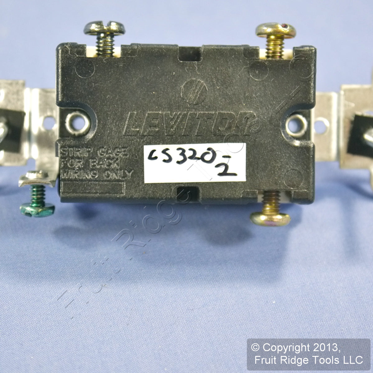 Leviton CS320-2S Brown 3-Way Commercial Grade Large Toggle Switch 20A 120/277VAC