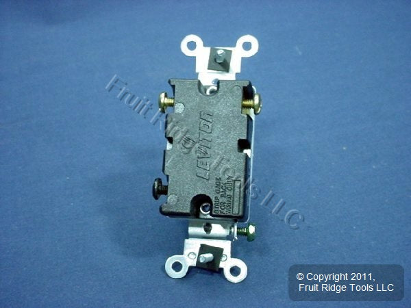 Leviton CS320-2GY Gray 3-Way Commercial Wall Light Switches 20A 5-Pack