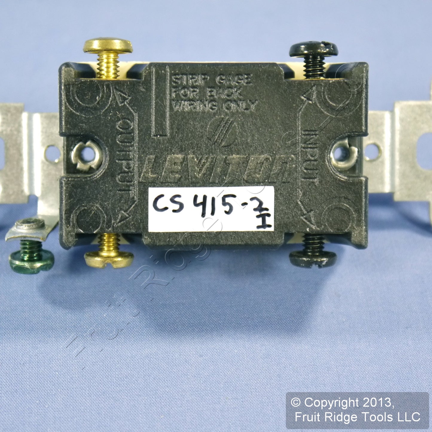 Leviton CS415-2I Ivory 4-Way Commercial Grade Toggle Wall Light Switch 15A Bulk