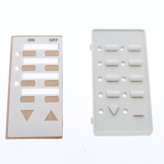 Leviton DCK4A-CA Almond Color Face Change Kit for Monet Controller Dimmer Switch