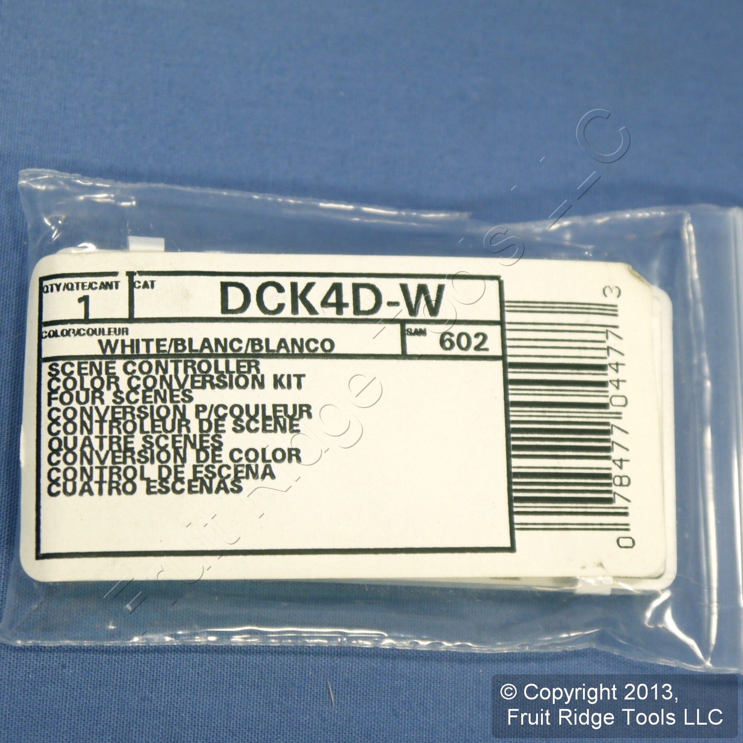 Leviton DCK4D-W White Color Change Kit for Monet 4-Scene Controller Light Dimmer