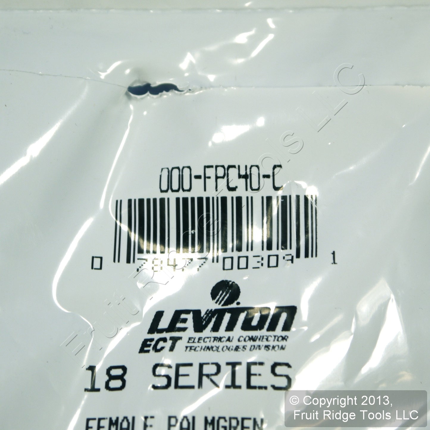 Leviton FPC30 18 Series Palmgren Cam Plug 315A 600V Crimped Style