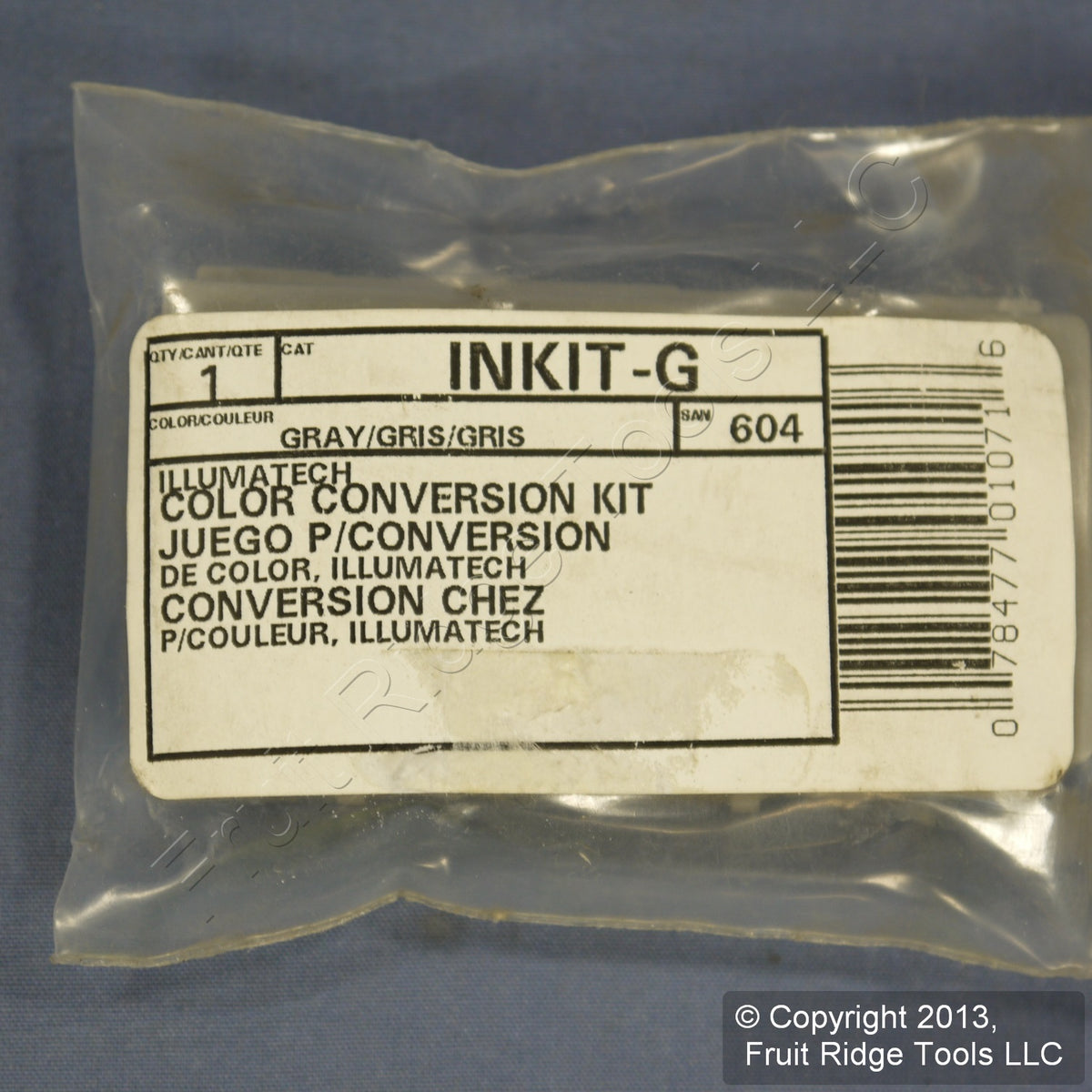 Leviton Color Change Conversion Kit For Gray Illumatech Dimmer Switch INKIT-G