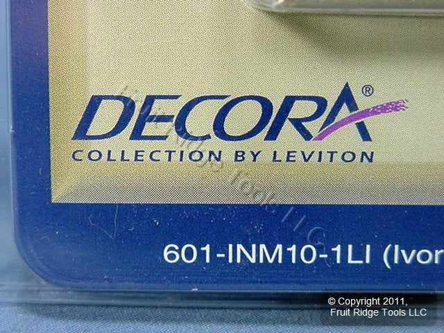 Leviton INM10-1LI Ivory Slide Dimmer Switch 1000VA Magnetic Low Volt Non-Preset