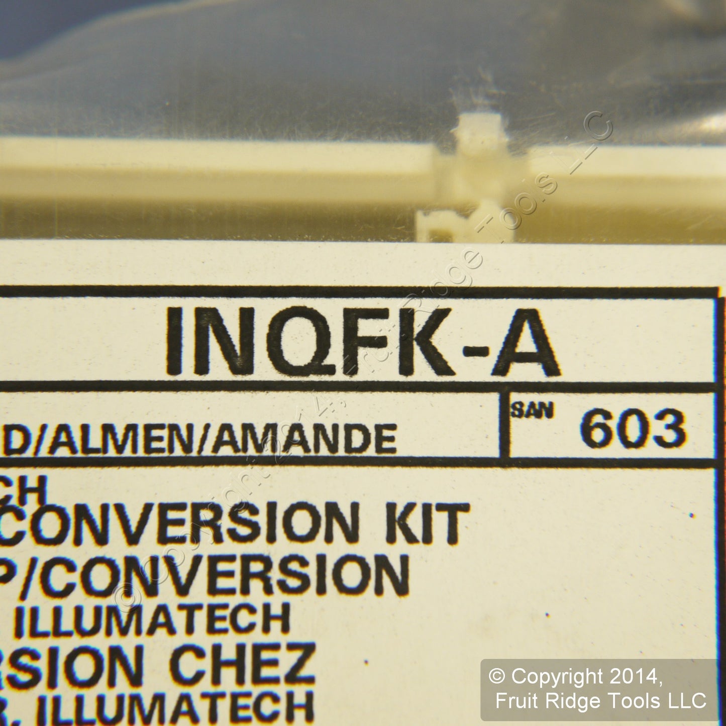 Leviton Almond Illumatech Fan Control Color Change Conversion Kit INQFK-A