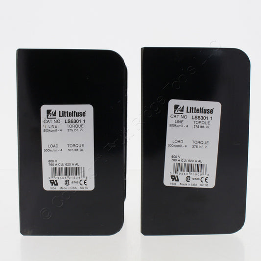 Littelfuse Powr-Gard LS5301-1 High-Current 1-Pole Feed Through 600V 760A 2-Pack
