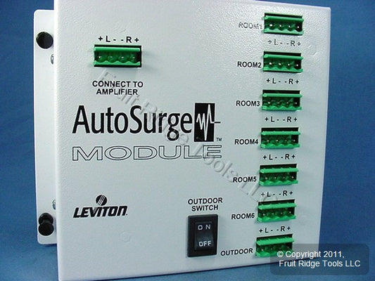 Bose Leviton 7-Zone Speaker Surge Protection Audio Distribution Module LBASP