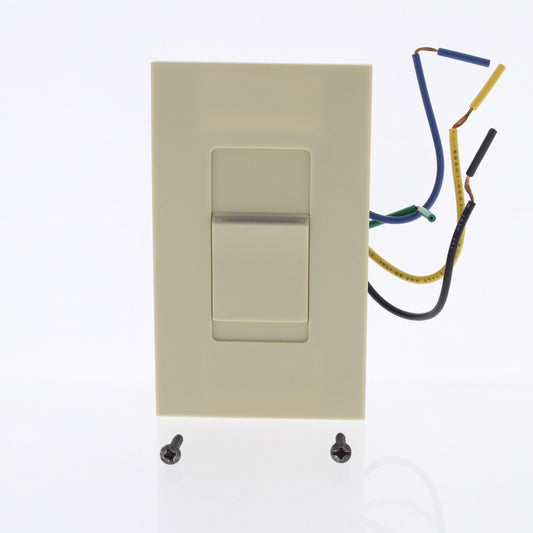 Leviton MNI06-1LI Ivory Monet Slide Light Dimmer Switch 600W Incandescent