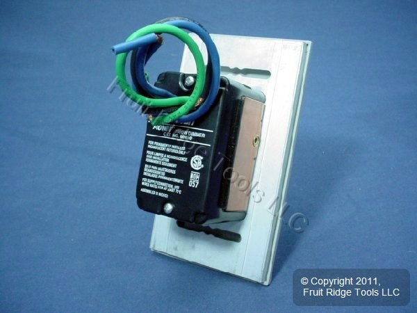 Leviton MNI10-10G Gray Monet Slide Dimmer Switch 1000W Incandescent