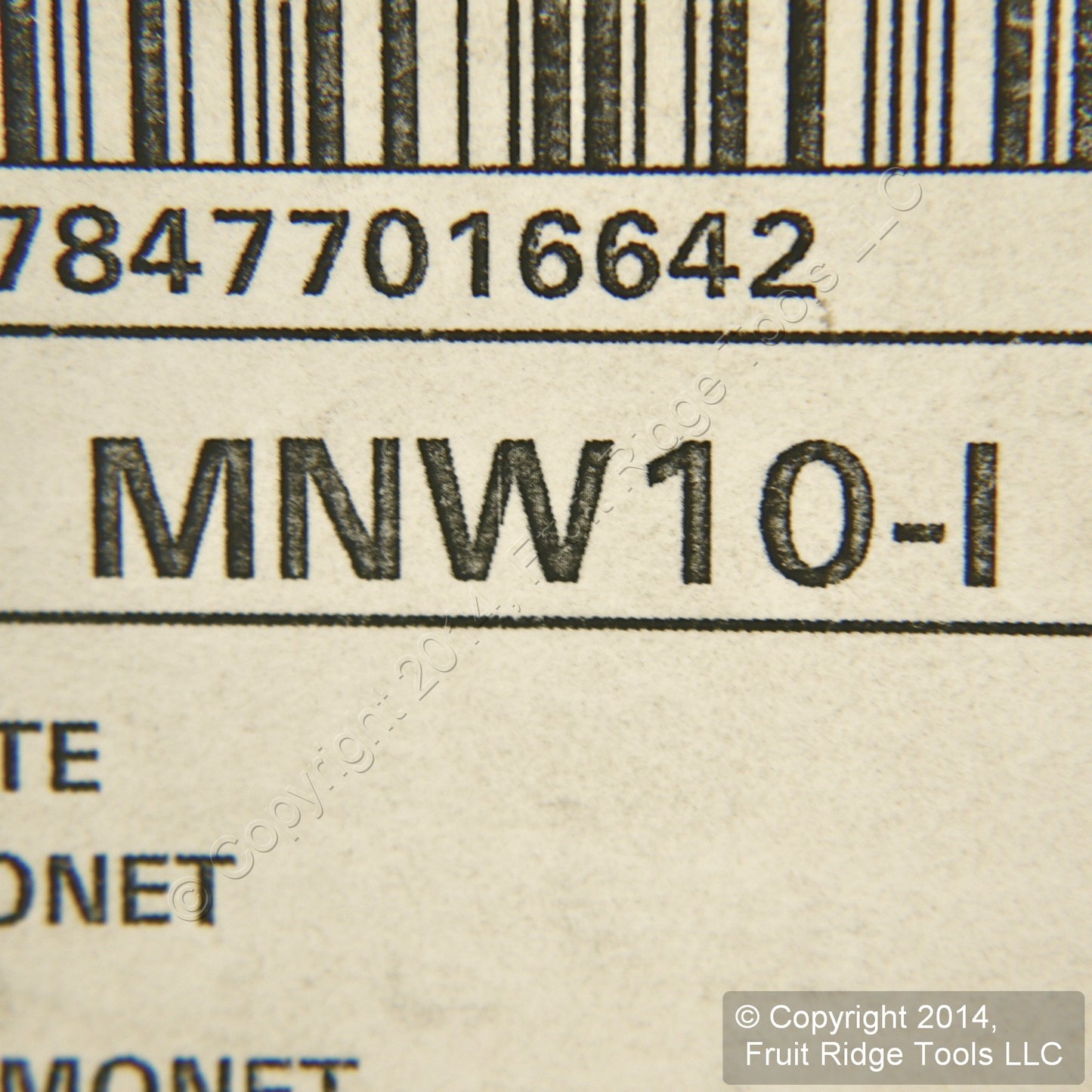 Leviton MNW10-I Ivory 1-Gang 1-Narrow Device Monet Snap-On Wallplate