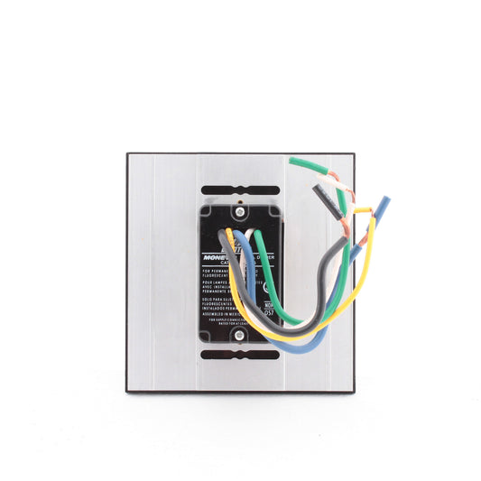 Leviton Black Monet Fluorescent Slide Light Dimmer Switch 1125W 120V MNX15-1LE