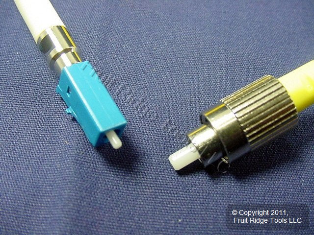 10M Leviton Fiber Optic Single-Mode Simplex Patch Cable Cord FC LC PC PCSFL-S10