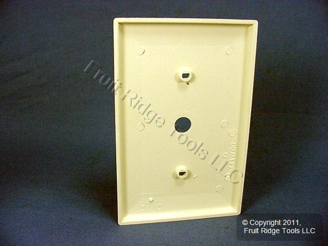Leviton PJ11-A Almond 1-Gang Phone .406 Unbreakable Midway Wallplate Strap Mount
