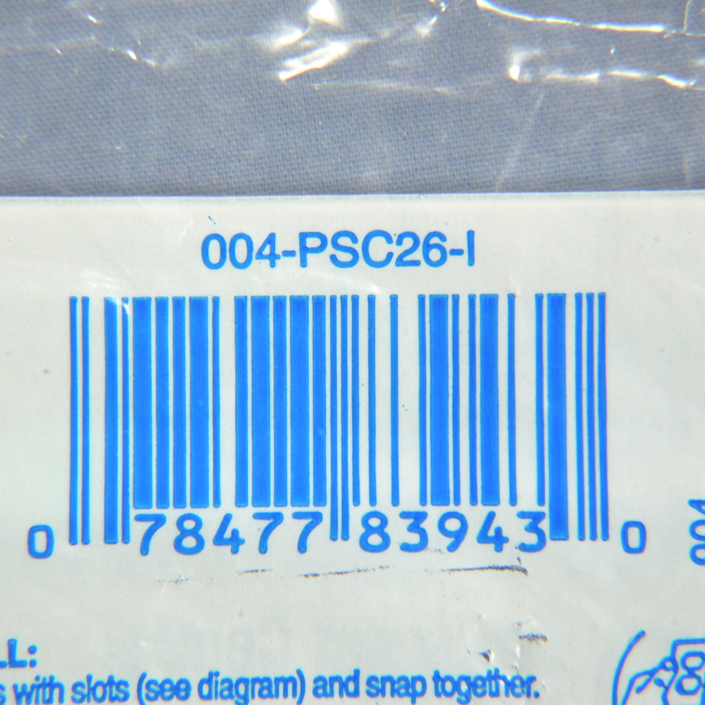 Leviton PSC26-I Ivory 1-Gang Decora Unbreakable Sectional Wallplate Cover 25pcs