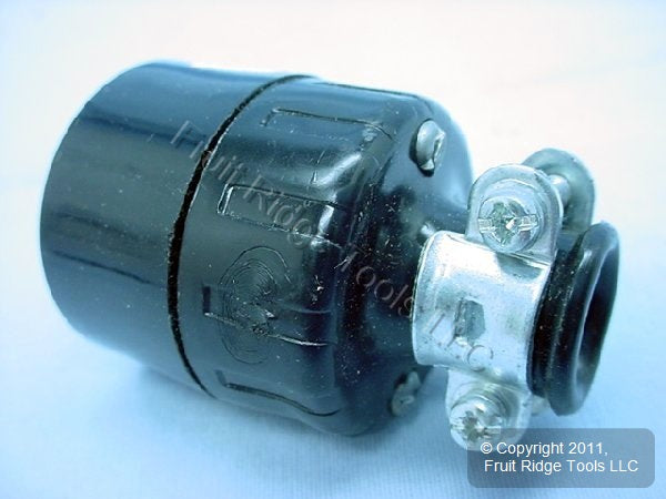 Leviton Residential Straight Blade Connector Plug Nema 1-15 15A 125V 612 Bagged