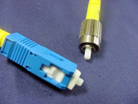 2M Leviton Fiber Optic Singlemode SimplexPatch Cable Cord SC FC SPC SPSCF-S02
