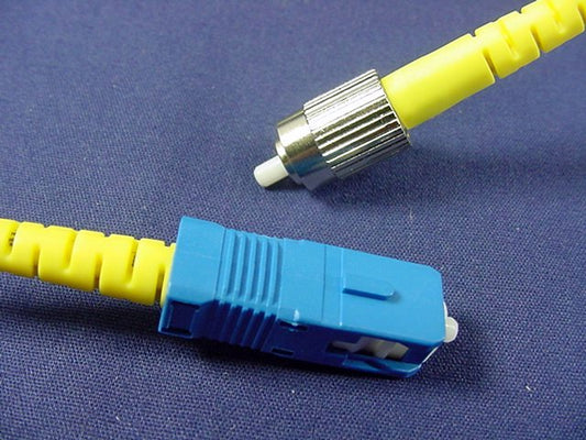3M Leviton Fiber Optic Singlemode Simplex Patch Cable Cord SC FC SPC SPSCF-S03