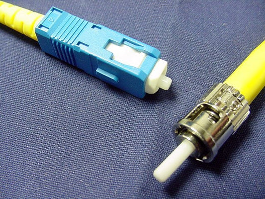 1M Leviton Fiber Optic Singlemode Simplex Patch Cable Cord SC ST SPC SPSCT-S01