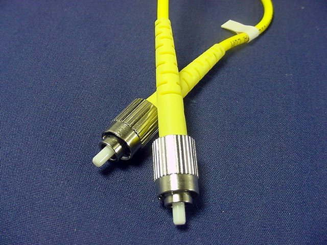 10M Leviton Fiber Optic Singlemode Simplex Patch Cable Cord FC FC SPC SPSFC-S10
