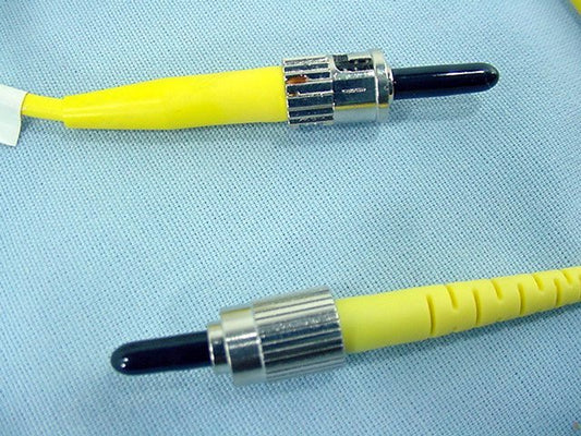 2M Leviton Fiber Optic Singlemode Simplex Patch Cable Cord ST FC SPC SPSTF-S02