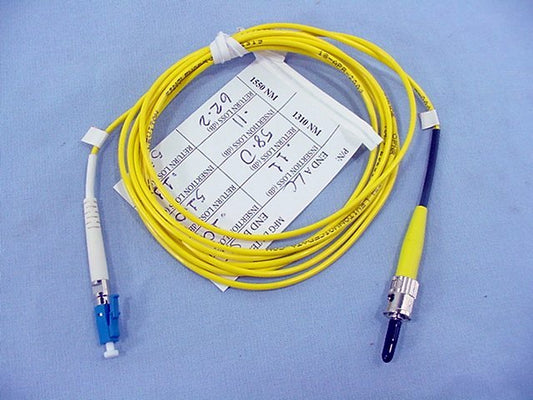 2M Leviton Fiber Optic Singlemode Simplex Patch Cable Cord ST LC SPC SPSTL-S02