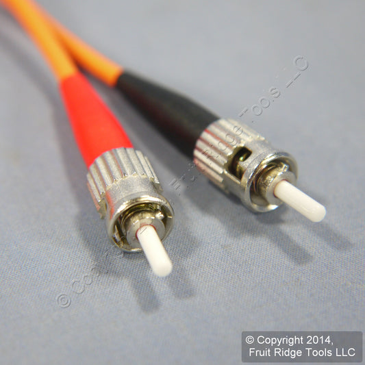 3M Leviton Fiber Optic Multi-Mode Duplex Patch Cable Cord SC 62.5/125 STD62-03M