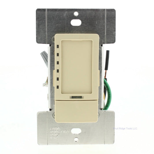 Leviton TPX10-1LI Ivory Mark 10 Fluorescent Touch Light Dimmer Switch 1000VA