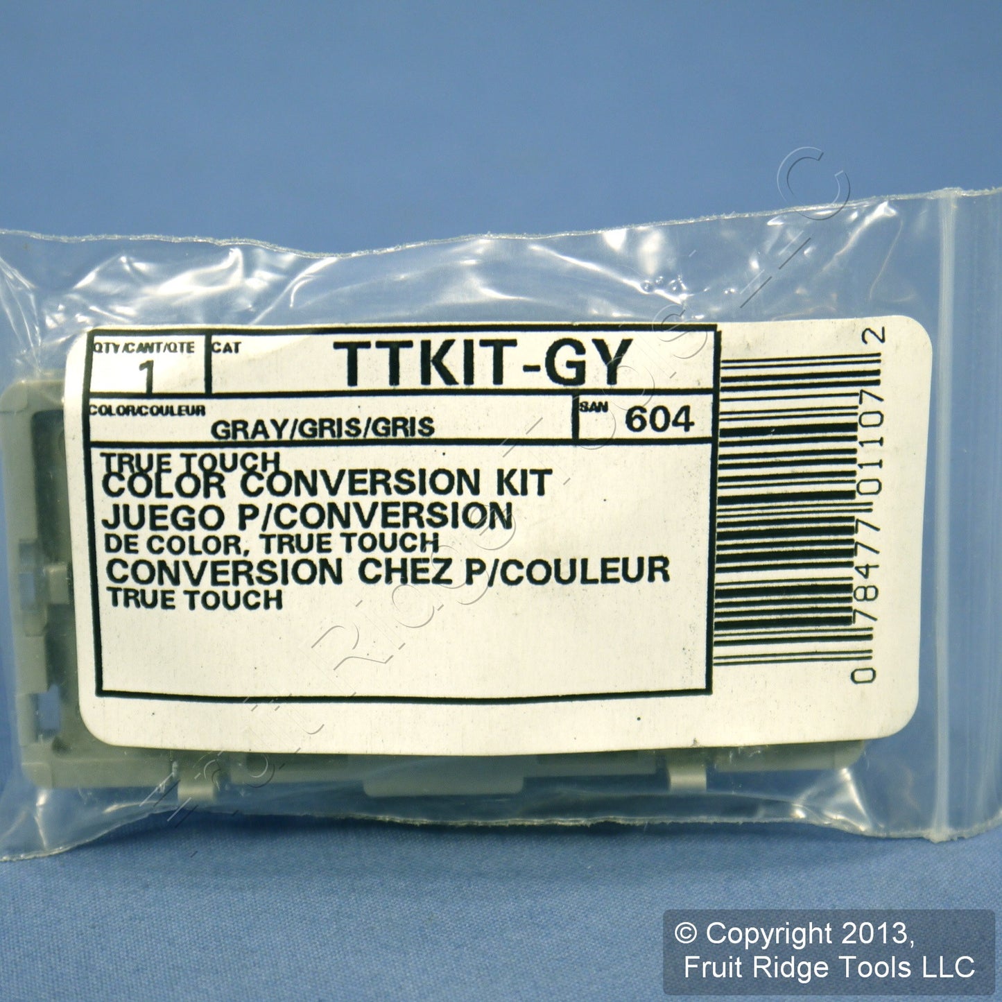 Leviton Color Gray Conversion Change Kit for True Touch Dimmers TTKIT-GY