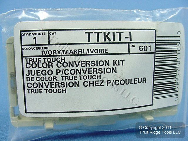 Leviton Color Ivory Conversion Change Kit for True Touch Dimmers TTKIT-I