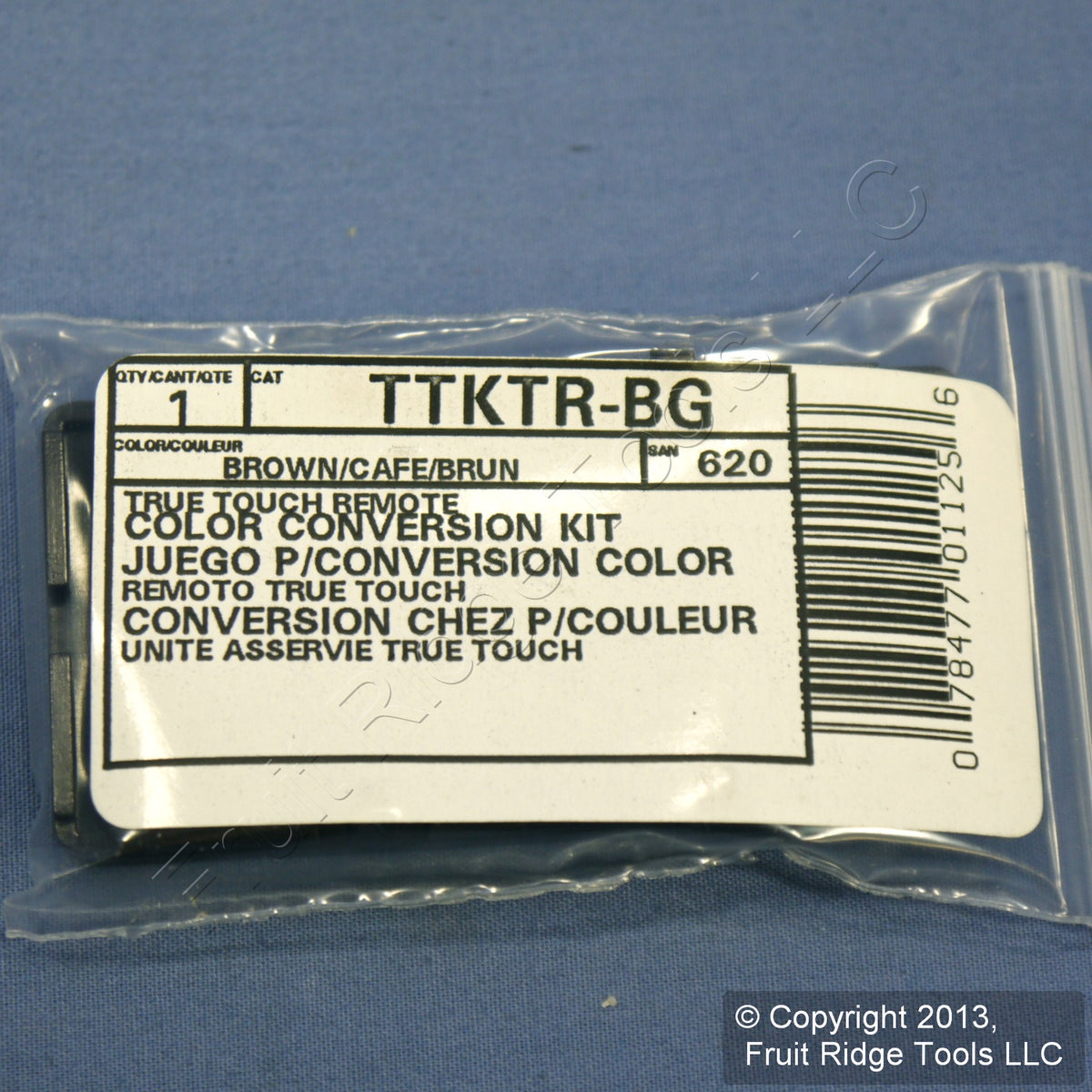 Gold Pad Brown Color Conversion Kit for True Touch Multi-Remote Dimmer TTKTR-BG