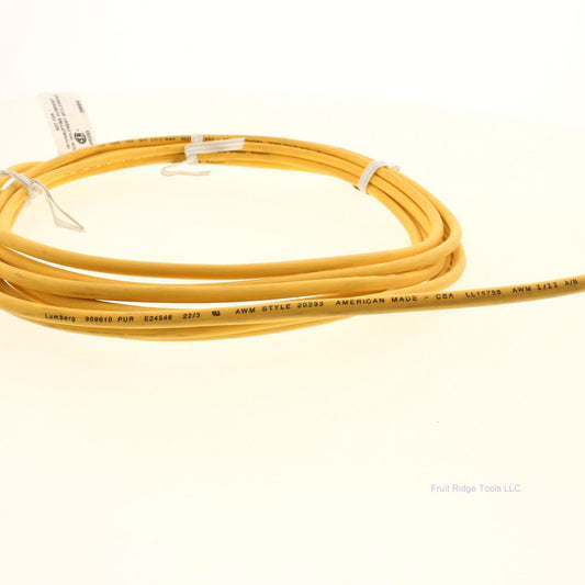 Lumberg Automation Sensor Cordset 3999- 5 RKWT 4/3 - 610/5M 4A 250V 5-Meters