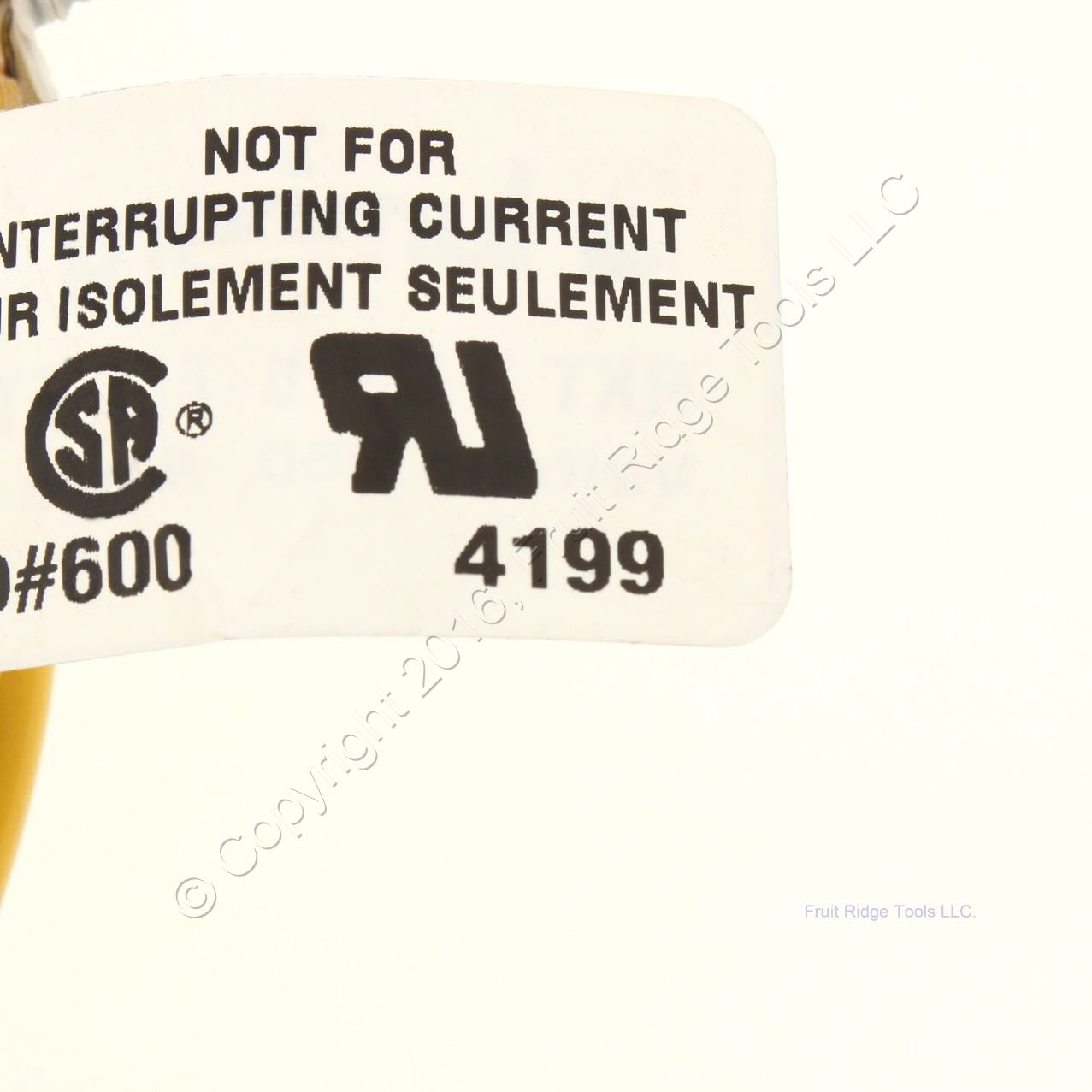 Lumberg Automation Sensor Cordset 300V AWM A/B #4199 20 Feet VW-1 22/3