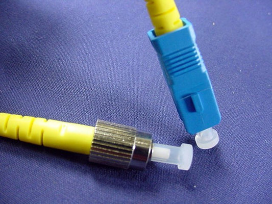 1M Leviton Fiber Optic Singlemode Simplex Patch Cable Cord SC FC UPC UPSCF-S01