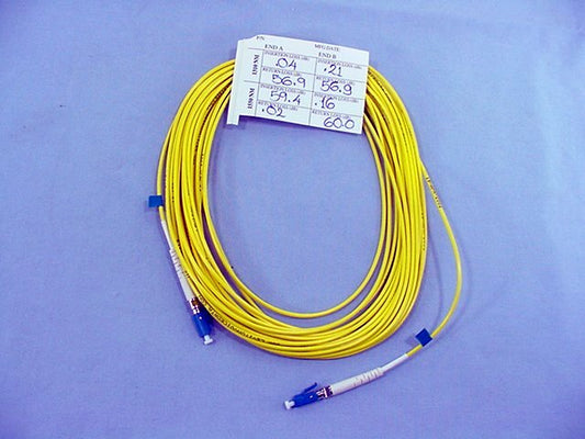 10M Leviton Fiber Optic Single-Mode Simplex Patch Cable Cord LC LC UPC UPSLC-S10