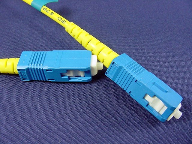 5M Leviton Fiber Optic Single-Mode Simplex Patch Cable Cord SM SC UPC UPSSC-S05