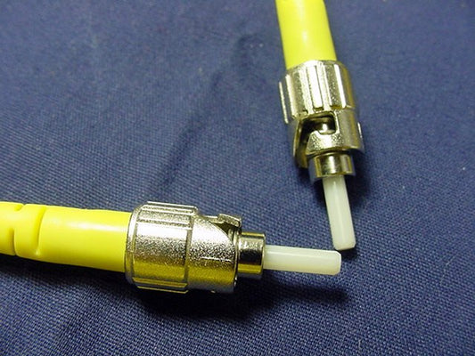 10M Leviton Fiber Optic Single-Mode Simplex Patch Cable Cord SM ST UPC UPSST-S10