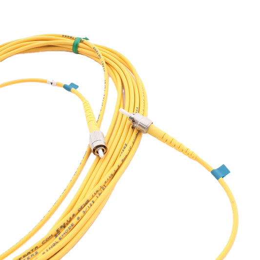 5M Leviton Fiber Optic Single-Mode Simplex Patch Cable Cord ST FC UPC UPSTF-S05