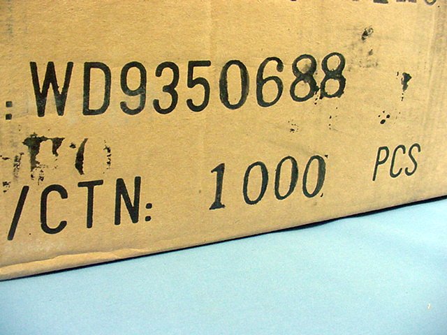GE Brown 1Gang Toggle Switch Unbreakable Nylon Wallplate Cover w/o Screws 1000pc