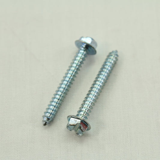 108-Pack Metallics #8 x 1-1/4" Drill Screws 1/4" Hex/Slotted Head Zinc DS162