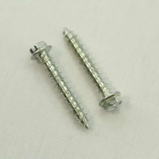 Metallics DS167 #10 x 1-1/4" Drill Screws 1/4 Hex/Slotted Head Zinc 100pcs