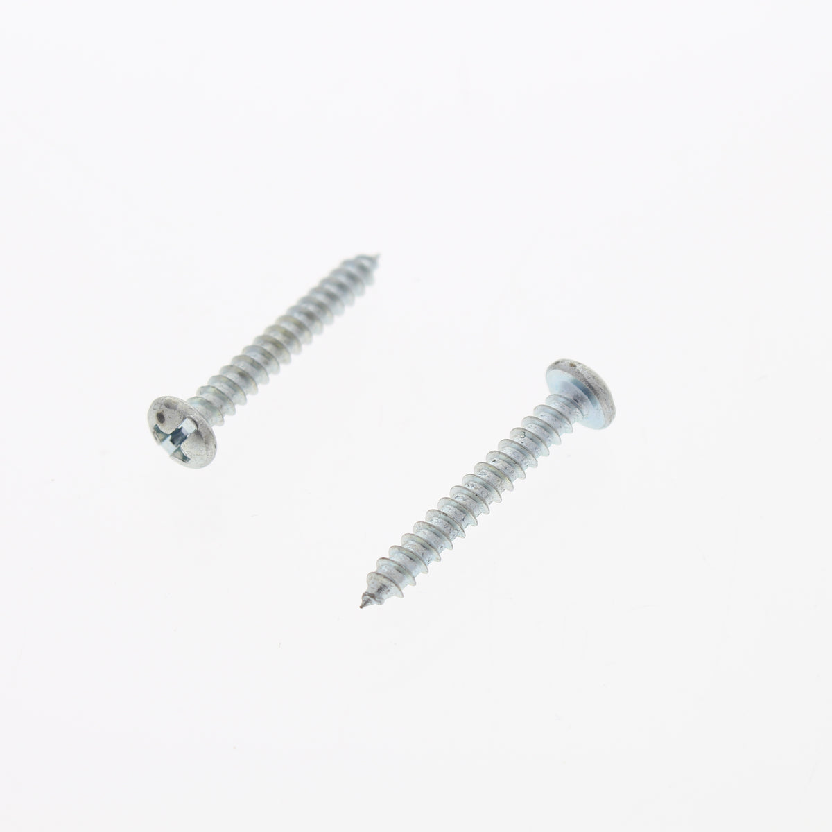 62-Pack Metallics #6 x 1" Pan Head Combo Tapping Screws Zinc Plated TS15