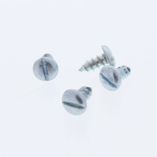 100PK Metallics Tapping Screw #12 x 1/2" Pan Head Slotted