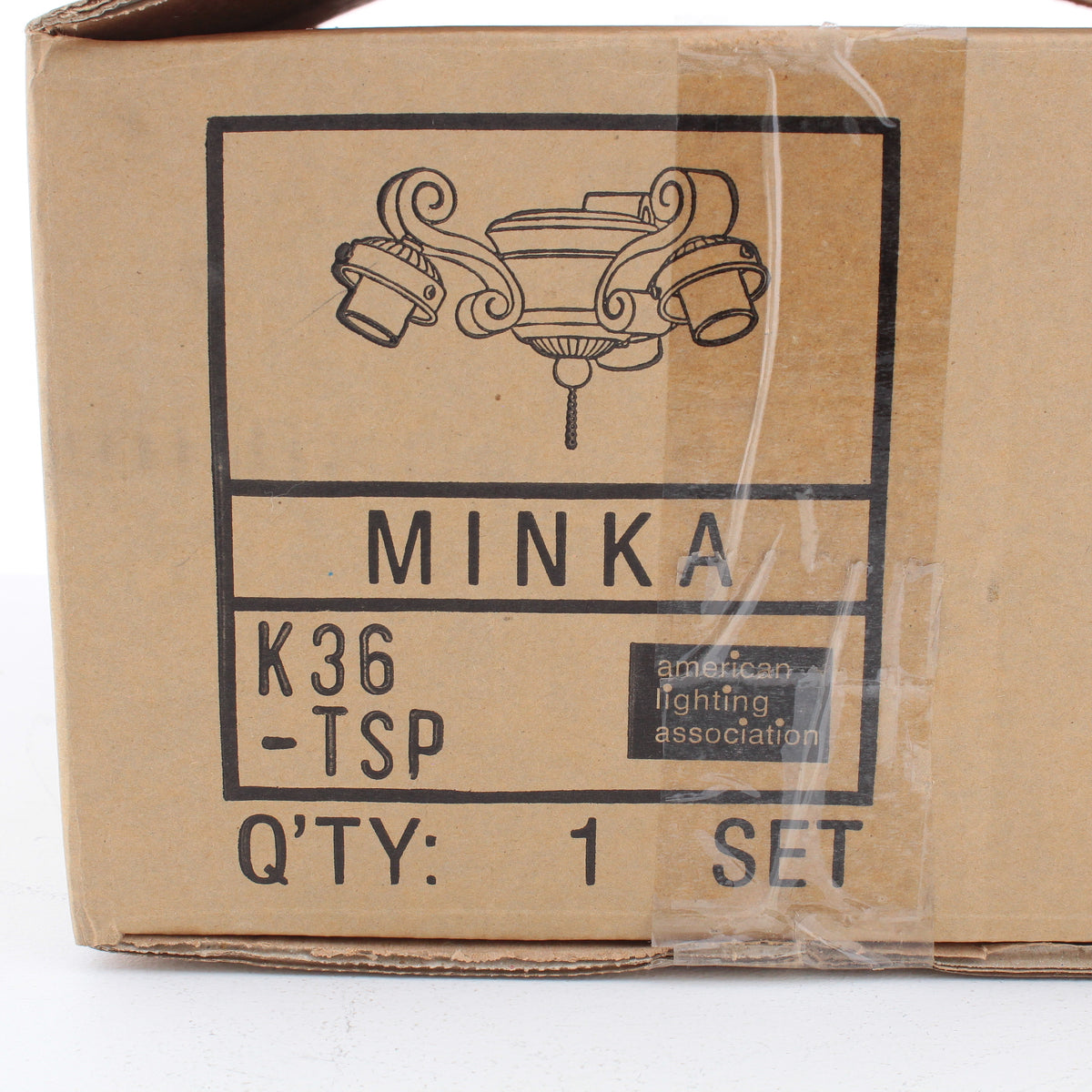 Minka-Aire K36-TSP 3-Light Traditional Fitter Tuscan Patina